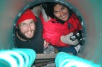 Juan and I in The Tube