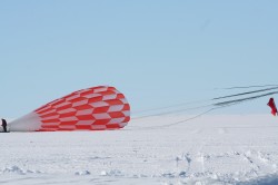 Parachute Inflating
